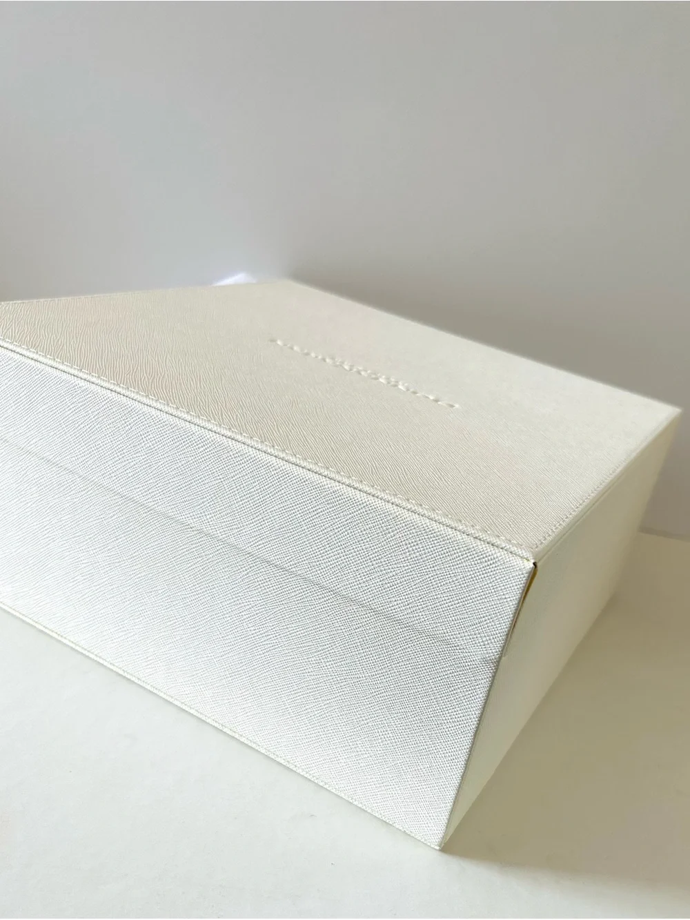 Donna Karan Accessory Box - Cream White